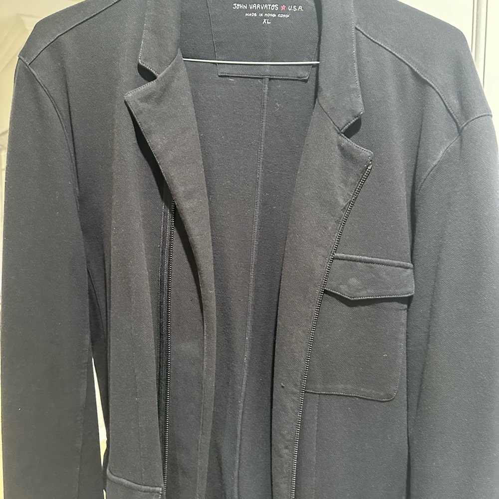 John Varvatos Black Blazer